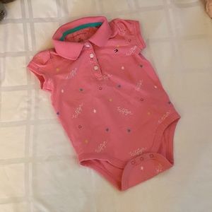 Tommy Hilfiger Pink Onesie